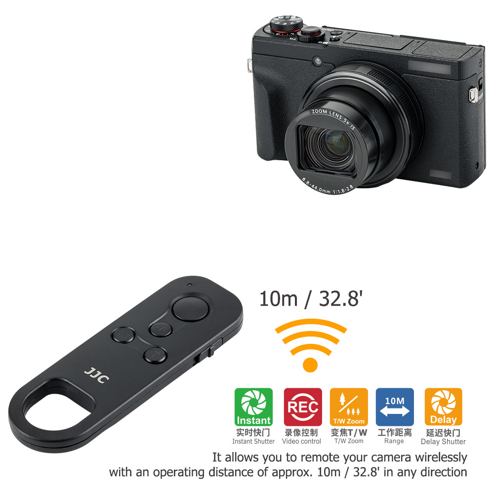 Canon Camera Eos M50 Mark Ii - JJC BR-E1 Bluetooth-пульт дистанционного управления для