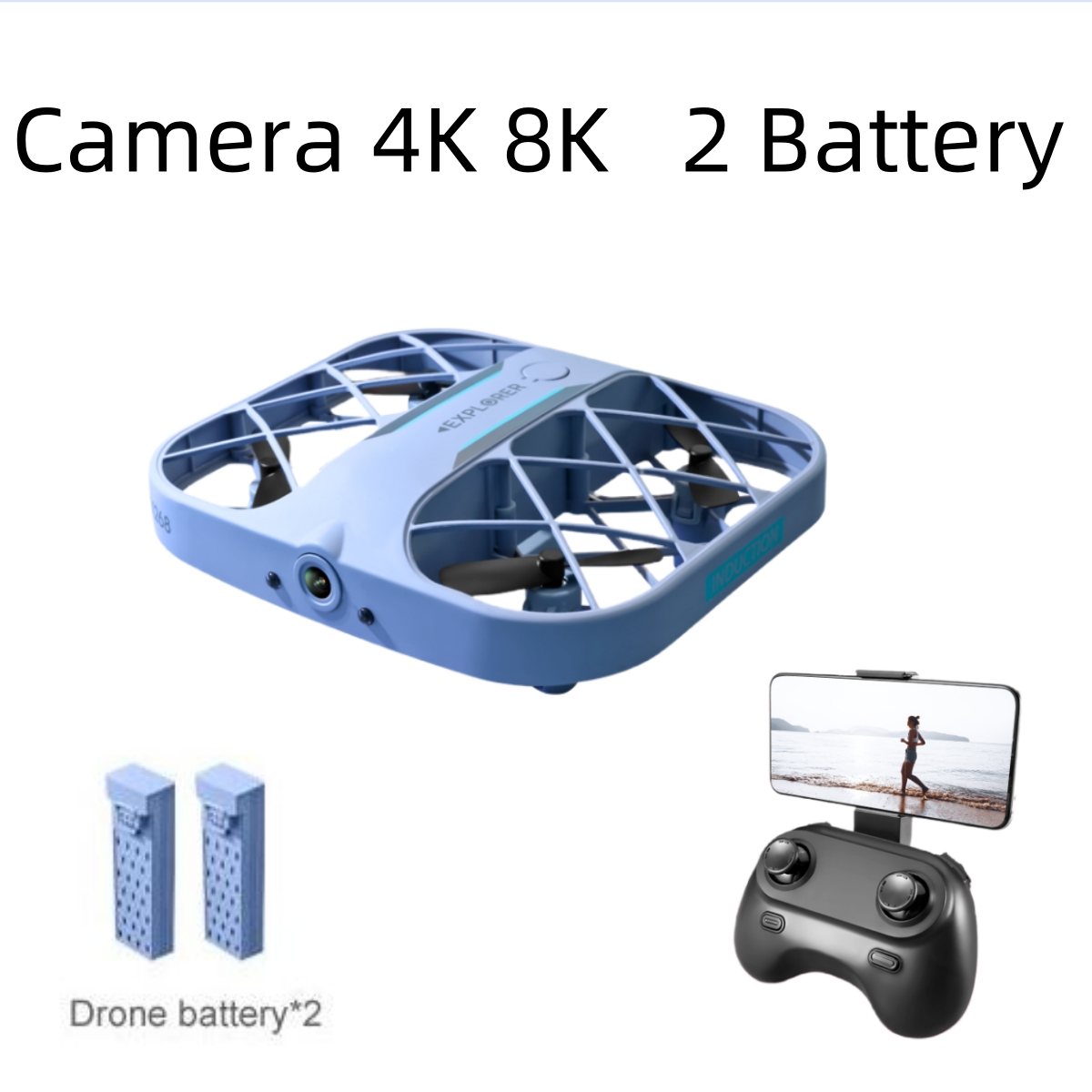 Drone Aerial Photography - JJRC H107 FPV RC дрон с