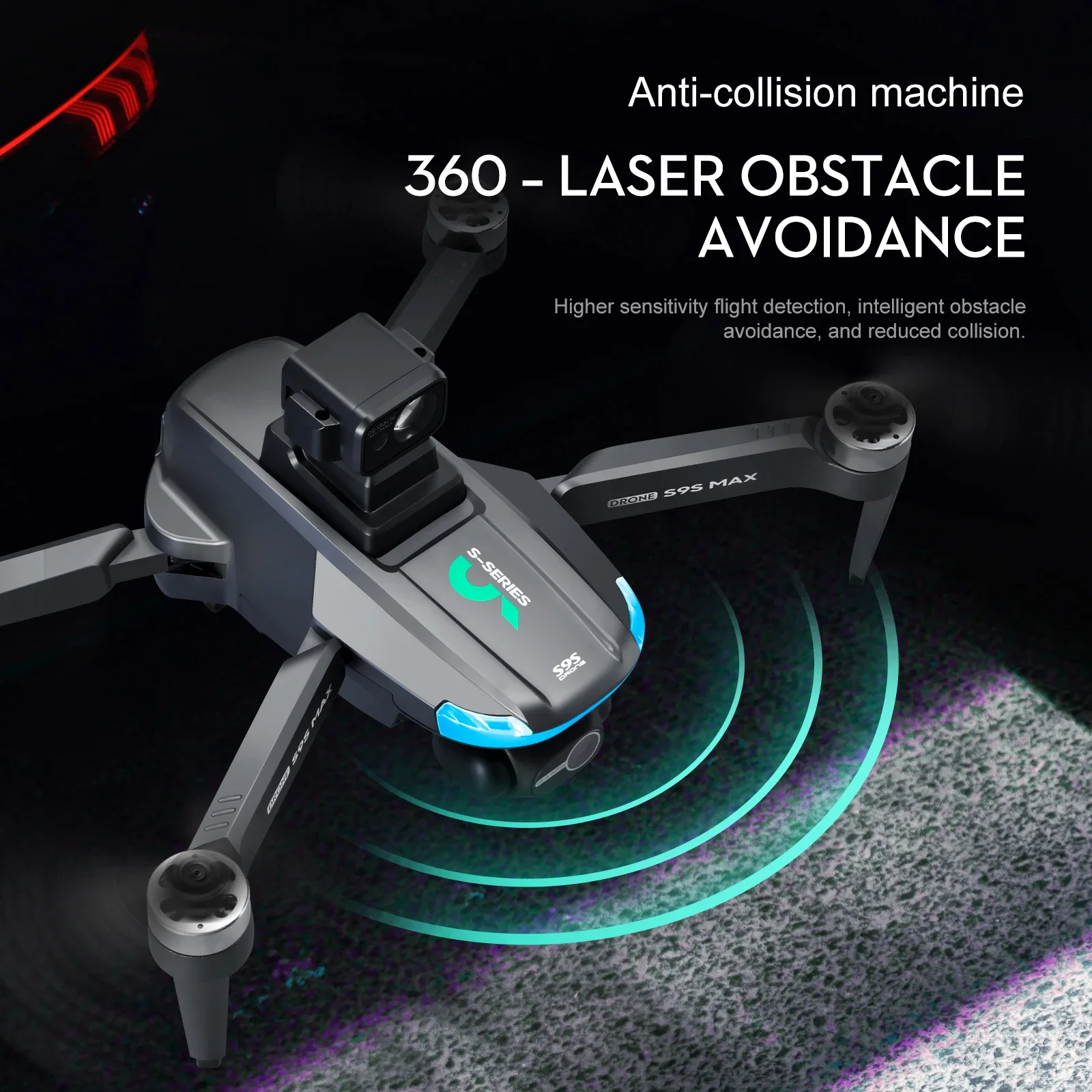НОВЫЙ S9S MAX MINI Drone 4K 2- – обзор и цена Drone Aerial Photography