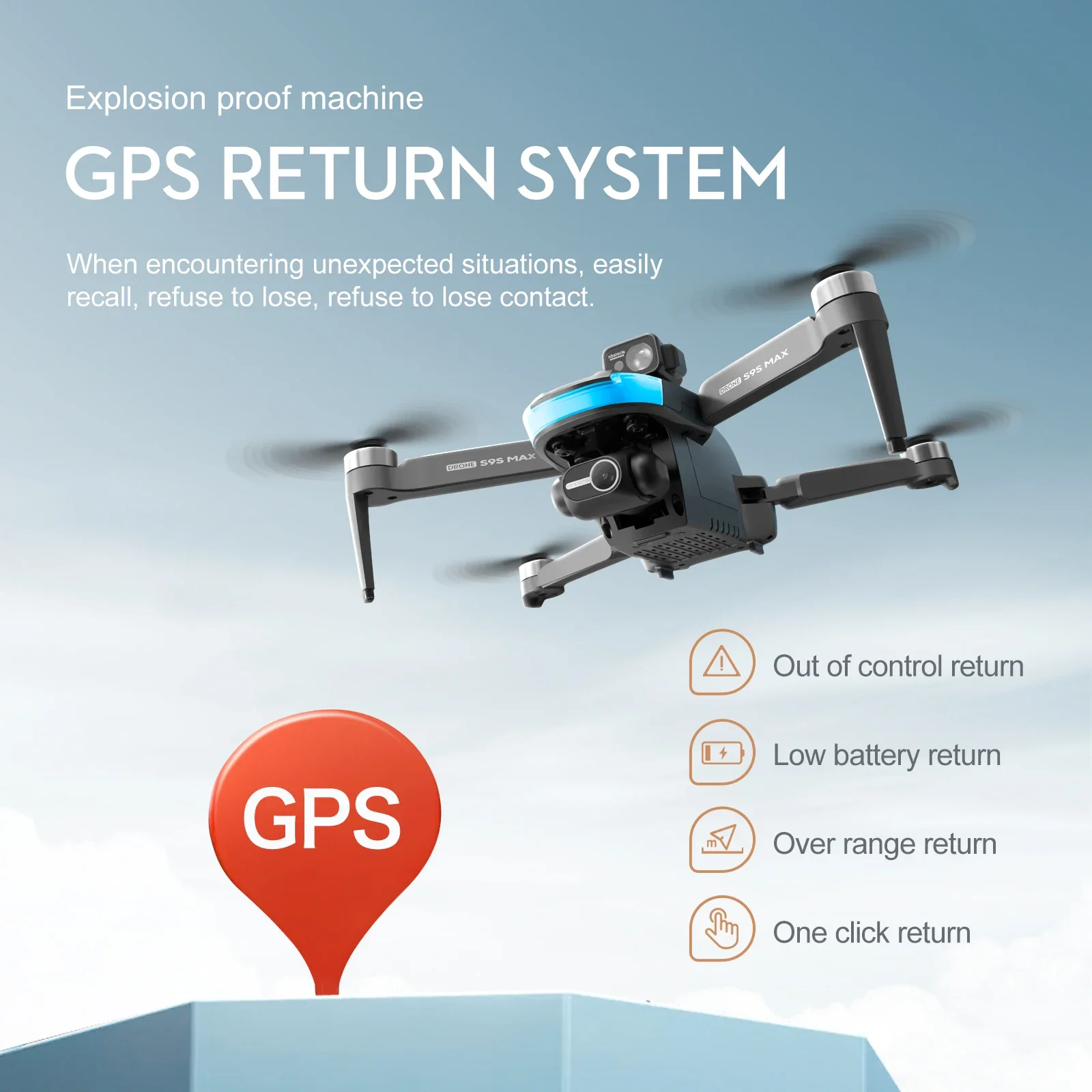НОВЫЙ S9S MAX MINI Drone 4K 2- – обзор и цена Drone Aerial Photography